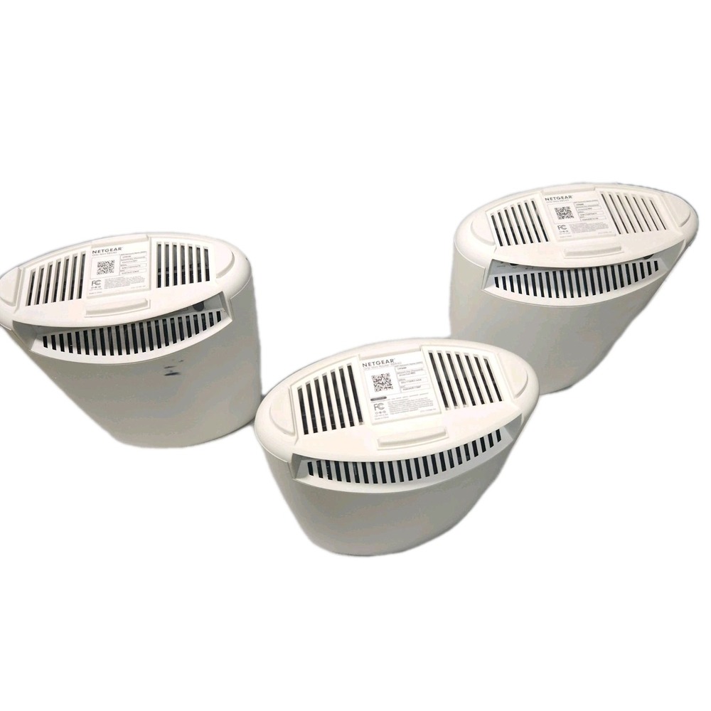 Netgear Orbi Whole Home Mesh WiFi System RBR50 Router & 2 RBS50 Satellites White - Picture 11 of 11